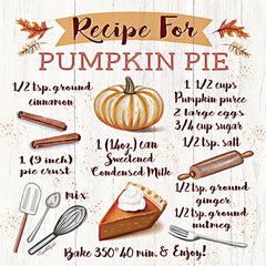 ET110 - Pumpkin Pie Recipe - 12x12