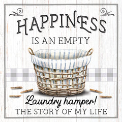 ET132 - Empty Laundry Hamper - 12x12