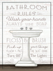 ET144 - Bathroom Rules - Sink - 12x16