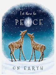 ET258 - Peace on Earth Deer - 12x16