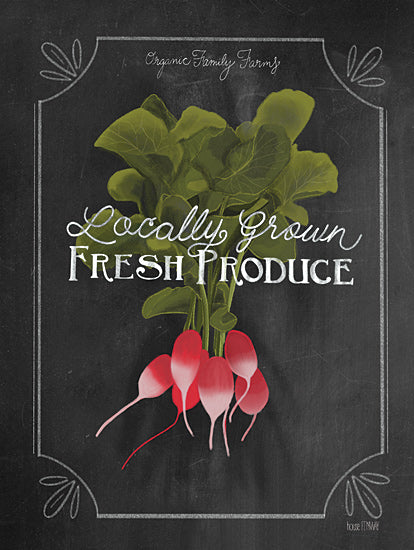 House Fenway FEN133 - FEN133 - Fresh Radishes - 12x16 Signs, Typography, Radishes, Fresh Produce, Blackboard from Penny Lane