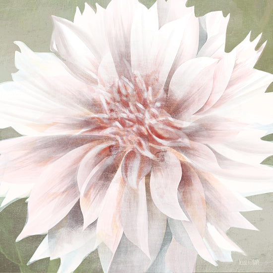 House Fenway FEN199 - FEN199 - Pink Dahlia   - 12x12 Flowers, Pink Flower, Dahlia, Blooms, Botanical from Penny Lane