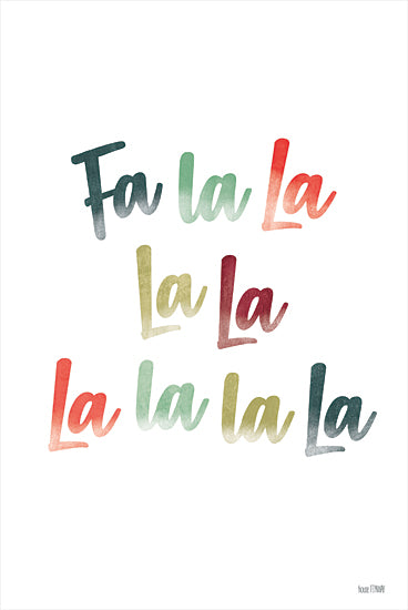 House Fenway FEN210 - FEN210 - Fa La La La - 12x18 Fa La La La, Holidays, Christmas, Christmas Song from Penny Lane