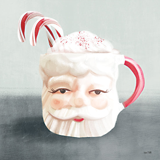 House Fenway FEN232 - FEN232 - Vintage Santa Mug - 12x12 Holidays, Santa Claus, Mug, Peppermint, Candy, Hot Chocolate, Nostalgia from Penny Lane