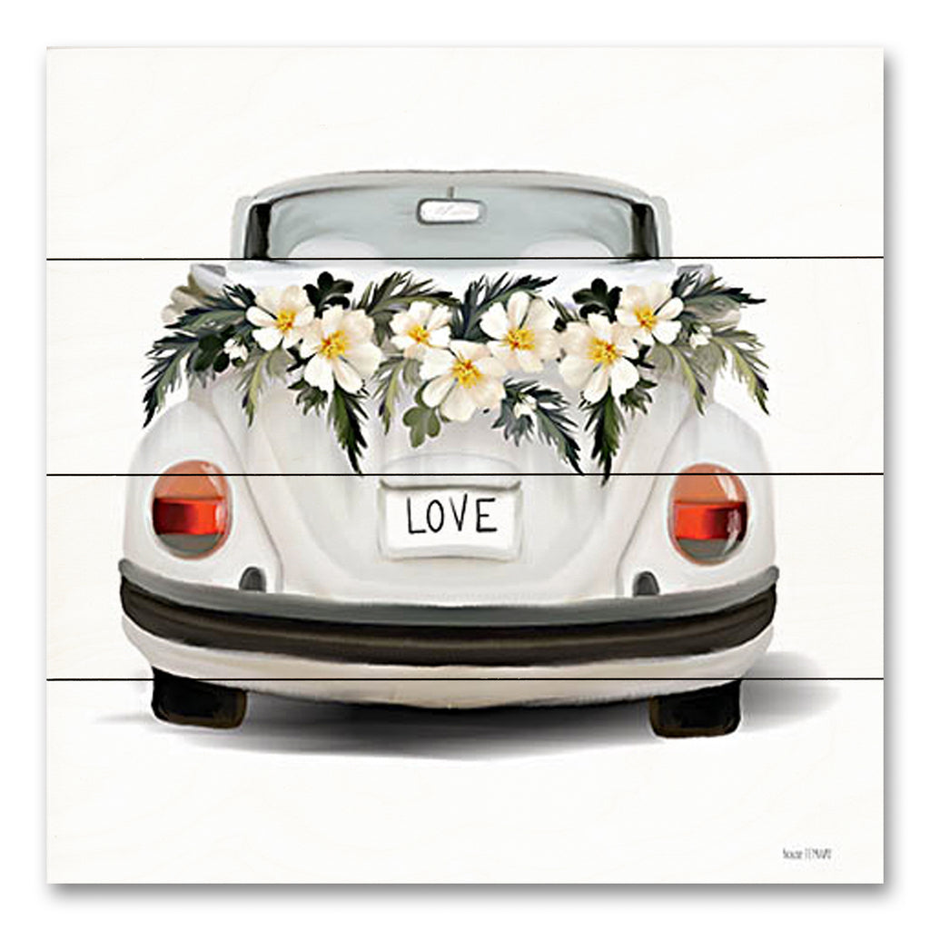 House Fenway FEN508PAL - FEN508PAL - Flower Garden Convertible - 12x12 Car, Convertible, Wedding, Wedding Car, Love, Flowers, Love from Penny Lane