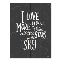 FEN729PAL - I Love You More    - 12x16