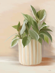 FEN941 - Striped Bohemian Plant I   - 12x16