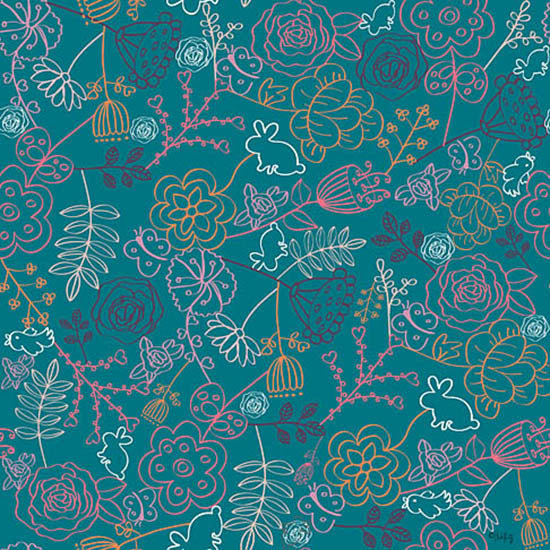 Heidi Kuntz Licensing HK121 - HK121 - Playful Forest Florals - 0  from Penny Lane