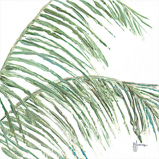 Georgia Janisse JAN285 - JAN285 - Two Palm Fronds I - 12x12 Palm Fronds, Palm Trees, Palms, Coastal, Tropical from Penny Lane