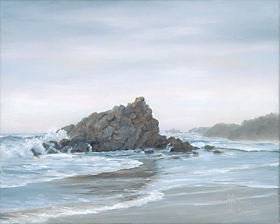 Georgia Janisse JAN296 - JAN296 - Endurance - 16x12 Coastal, Ocean, Rocks, Landscape, Waves, Nature from Penny Lane