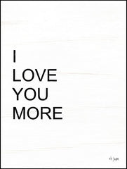 JAXN166 - I Love You More - 12x16