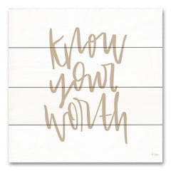 JAXN663PAL - Know Your Worth - 12x12