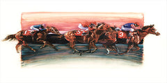 JGS343 - Horse Race - 18x9