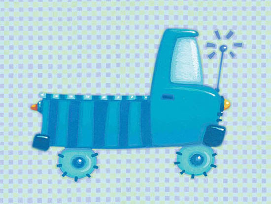 JG Studios Licensing JGS400 - JGS400 - Blue Truck   - 0  from Penny Lane