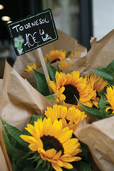 JG Studios JGS403 - JGS403 - Sunflower Bouquet - 12x18 Sunflowers, Flowers, Fall, Autumn, Bouquet, Photography, European, French from Penny Lane