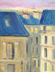 JGS496 - Paris Rooftop II - 12x16