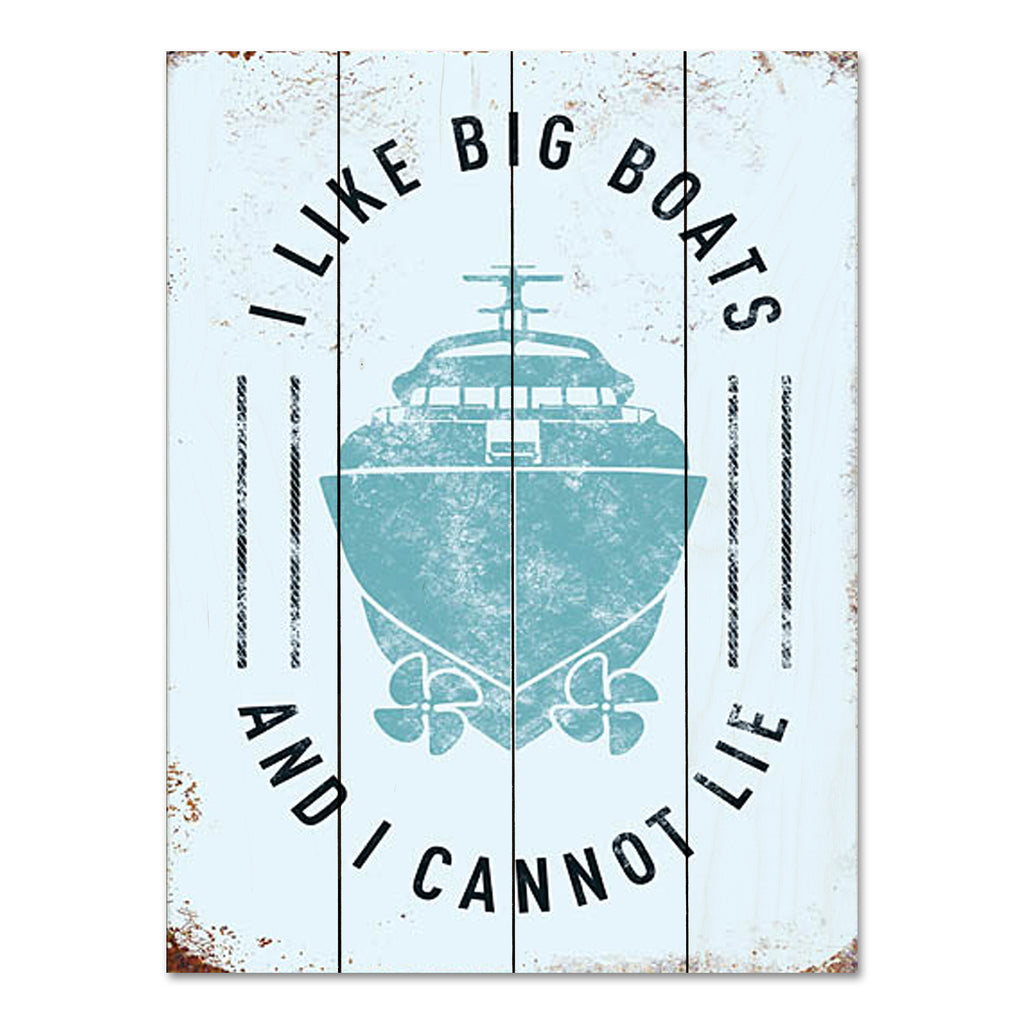 JG Studios JGS513PAL - JGS513PAL - I Like Big Boats - 12x16  from Penny Lane