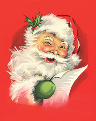 JGS537 - Winking Santa - 12x16