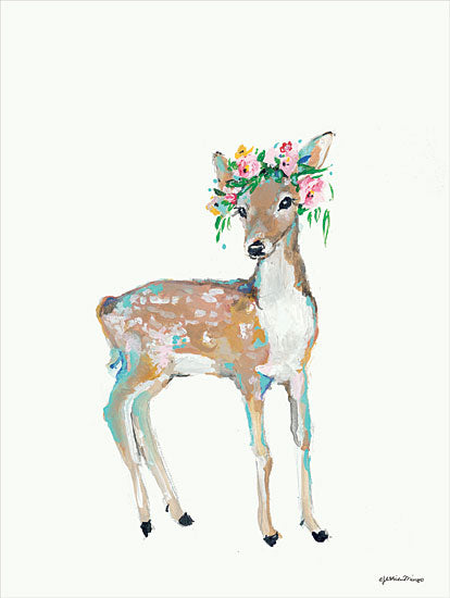 Jessica Mingo JM298 - JM298 - Doe - 12x16 Doe, Floral Crown, Portrait from Penny Lane