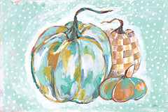 JM466 - Pumpkins in Blue - 18x12