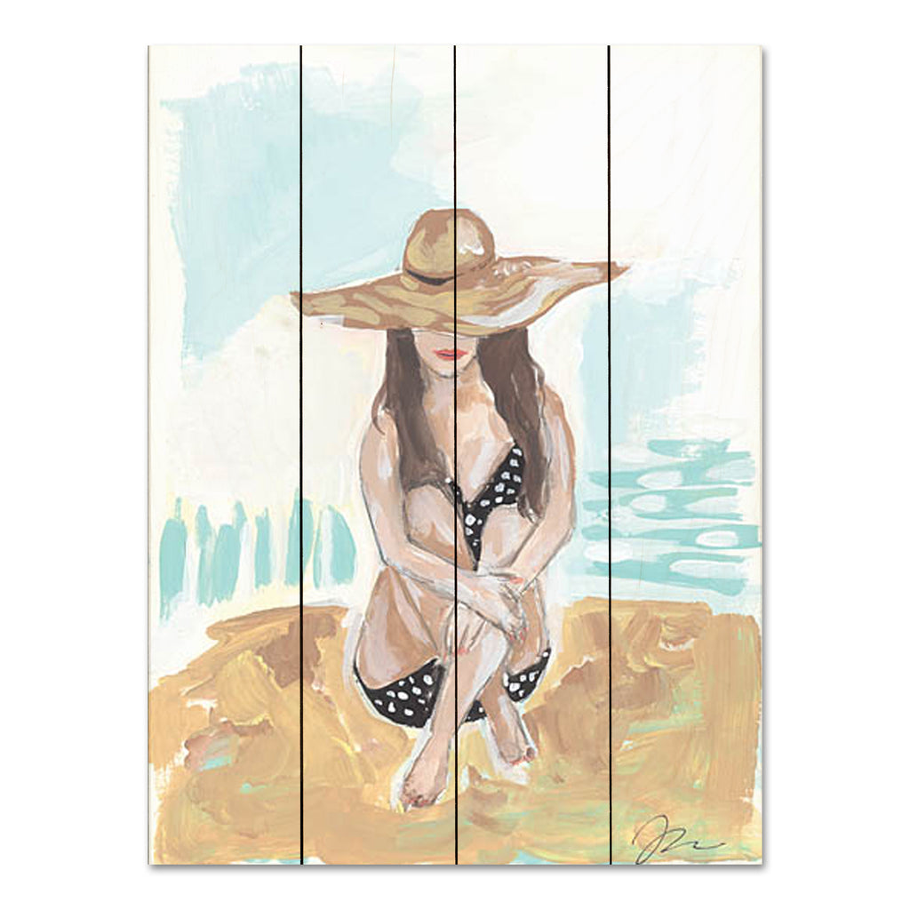 Jessica Mingo JM552PAL - JM552PAL - Bathing Beauty II - 12x16 Summer, Girl, Figurative, Beach, Bathing Beauty, Abstract, Bathing Suit from Penny Lane