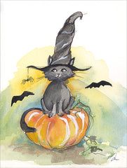 JM563 - Witch Cat - 12x16