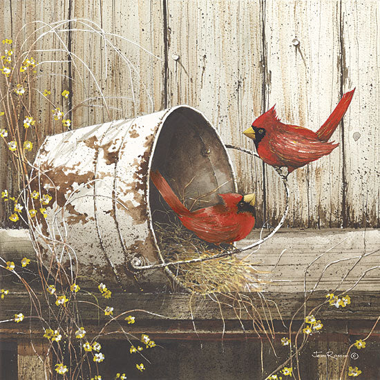 John Rossini JR1513 - Playing Around - Cardinals, Bucket, Nest from Penny Lane Publishing