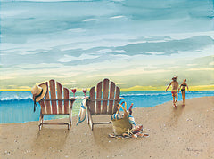 JR372 - A Walk Along the Beach - 16x12