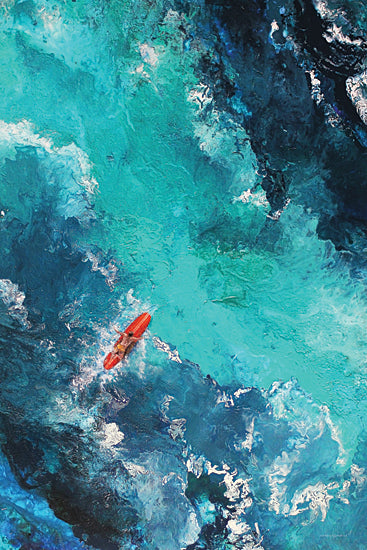 Kamdon Kreations KAM721 - KAM721 - Blue Crush - 12x18 Coastal, Surfing, Ocean, Surfer, Man, Waves, Sport, Leisure, Summer, Landscape from Penny Lane