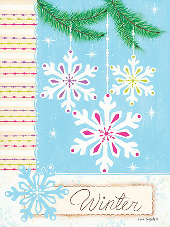 Lisa Kennedy Licensing KEN1016 - KEN1016 - Winter Snowflakes - 0  from Penny Lane