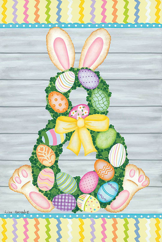 Lisa Kennedy Licensing KEN1116 - KEN1116 - Bunny Wreath - 0  from Penny Lane