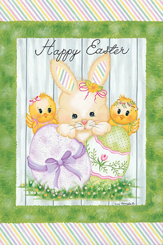 Lisa Kennedy Licensing KEN1121 - KEN1121 - Bunny & Baby Chicks - 0  from Penny Lane