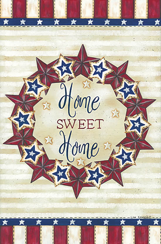 Lisa Kennedy Licensing KEN1130 - KEN1130 - Home Sweet Home Wreath - 0  from Penny Lane