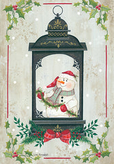 KEN1155 - Snowman Lantern - 12x18