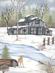 KEN1294 - Grey Barn - 12x16