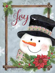 KEN1303 - Snowman in Frame - 12x16