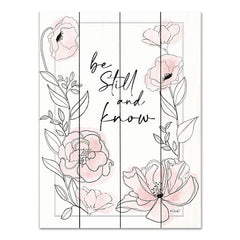 KS243PAL - Be Still and Know - 12x16