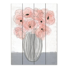 KS246PAL - Poppies in Vase - 12x16