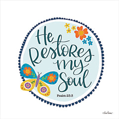 LAR429 - He Restores My Soul - 12x12