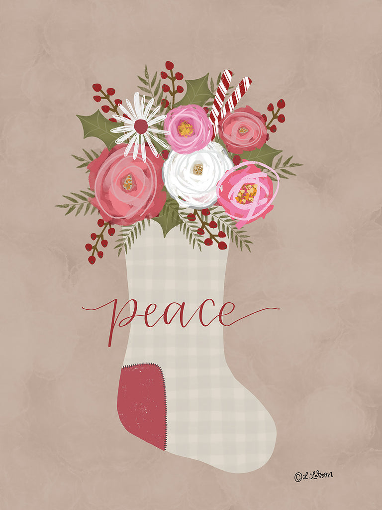 Lisa Larson Licensing LAR473LIC - LAR473LIC - Peace Christmas Stocking  - 0  from Penny Lane