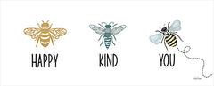 LAR491 - Bee Happy, Bee Kind, Bee You - 20x8