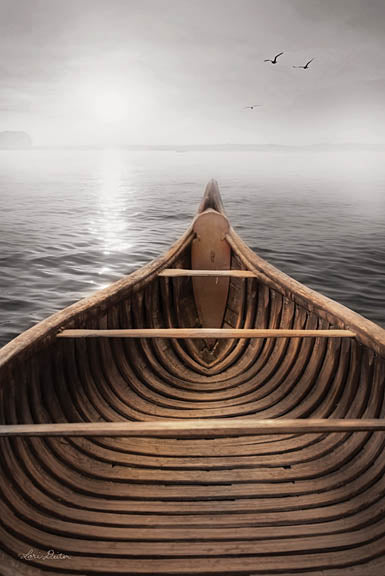 Lori Deiter LD1050 - Old Wooden Canoe - Lake, Canoe from Penny Lane Publishing