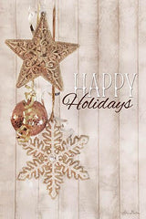 LD1121GP - Gold Sparkle Happy Holidays