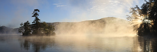 Lori Deiter LD1137 - Lake Luzerne Sunrise - Lake Luzerne, Sunrise, Trees, Landscape from Penny Lane Publishing