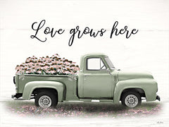 LD2250 - Sage Blush Truck - 16x12