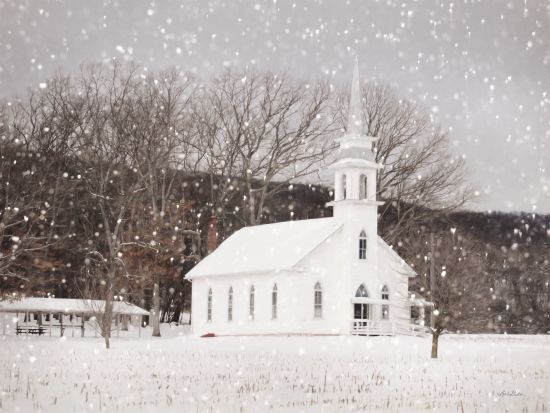 Lori Deiter Licensing LD2704LIC - LD2704LIC - Weishample Church in Winter - 0  from Penny Lane