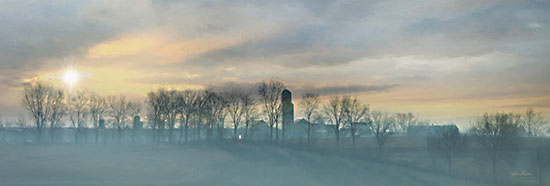 Lori Deiter LD2792A - LD2792A - Richland Countryside - 36x12 Photography, Farms, Barns,  Rural, Landscape, Countryside, Morning, Sunrise, Clouds from Penny Lane