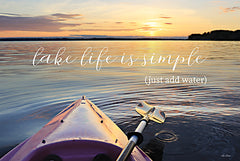 LD2883 - Lake Life is Simple - 18x12