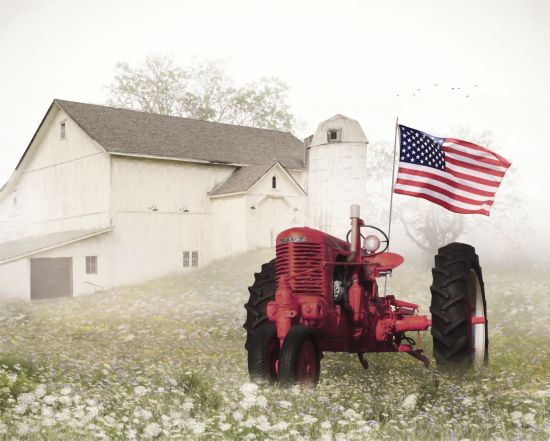 Lori Deiter Licensing LD2913LIC - LD2913LIC - Old Glory at the Barn - 0  from Penny Lane