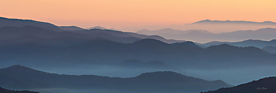 Lori Deiter LD3009A - LD3009A - Smoky Mountain Silhouette - 36x12 Landscape, Smoky Mountains, Mountains, Silhouette, Southeastern United States, Nature from Penny Lane